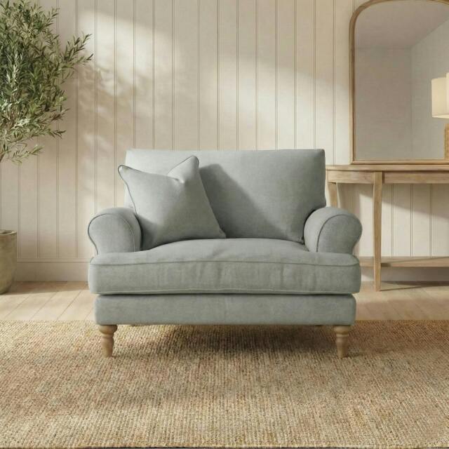 Rackhams Marylebone Snuggle Chair - Ashen - image 1