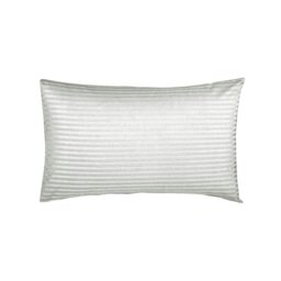 Rackhams 540 Thread Count Satin Stripe Housewife Pillowcases (Pair) - Ivory - One Size - Ivory - 100% Egyptian Cotton - thumbnail 2