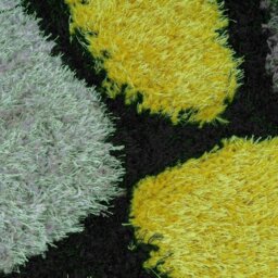 Rackhams Pebbles Shaggy Rug - 60 x 110 - Yellow - thumbnail 3