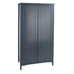 Rackhams Como Blue 2 Door Wardrobe