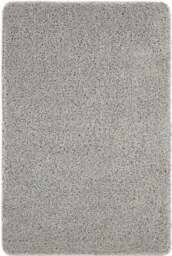 Rackhams Washable Ghost Grey Shaggy Rug - 140X200 cm - thumbnail 1