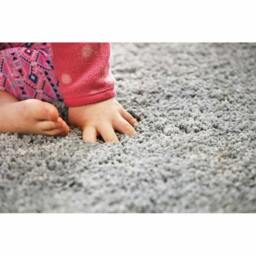 Rackhams Washable Ghost Grey Shaggy Rug - 140X200 cm - thumbnail 6