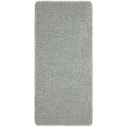 Rackhams Washable Ghost Grey Shaggy Rug - 140X200 cm - thumbnail 2