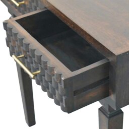 Rackhams Solid Wood Arno Console Table - thumbnail 5