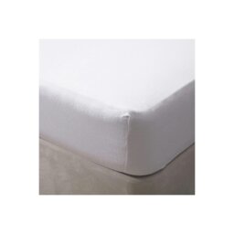 Rackhams 200 Thread Count Egyptian Cotton Fitted Sheet - White - White - Superking - 100% Egyptian Cotton - thumbnail 3