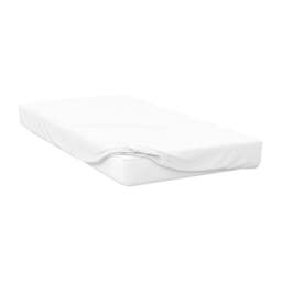 Rackhams 200 Thread Count Egyptian Cotton Fitted Sheet - White - White - Superking - 100% Egyptian Cotton - thumbnail 1