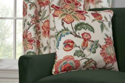 "Rackhams Linden Eyelet Curtains - Cream - 90 x 72""" - thumbnail 4