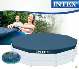Rackhams Frame Pools Cover for 12ft Frame Pool - thumbnail 4