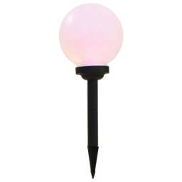 Rackhams Outdoor Solar Lamps 6 pcs LED Spherical 20 cm RGB - thumbnail 5