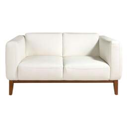 Rackhams White leather sofa 6115/6118 - 209 x 92 x 77 - 3 - thumbnail 4