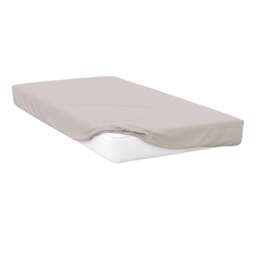 Rackhams 400 Thread Count Egyptian Cotton Fitted Sheet - Oyster - Oyster - Kingsize - 100% Egyptian Cotton - thumbnail 4