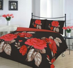 Rackhams Isabella Duvet Cover Set Bedding - Plum - Super King - thumbnail 2