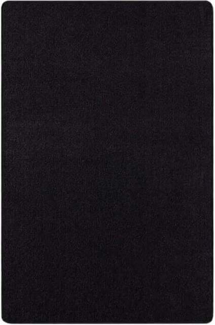 Rackhams Plain Design Black Rug - 200X300 cm - image 1
