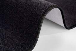 Rackhams Plain Design Black Rug - 200X300 cm - thumbnail 2