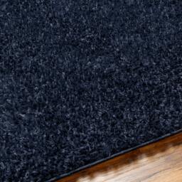 Rackhams Moda Shag-Solid Color Dark Blue Plush Soft Pile Rug - 120 x 180 cm - thumbnail 3