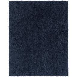 Rackhams Moda Shag-Solid Color Dark Blue Plush Soft Pile Rug - 120 x 180 cm - thumbnail 2