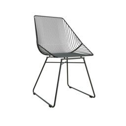 Rackhams Ellis Accent Dining Chair Black - thumbnail 2
