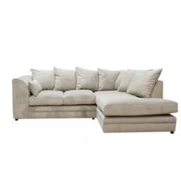 Rackhams Fernando Right Hand Corner Sofa Set - Beige - thumbnail 4