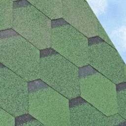 Rackhams Heavy Duty Timber Gazebo DIY Kit - Tanalised Feather Edge Timber - Felt Tile Roof - 3.6m - 4 post - 2.4m - Green Felt Tiles - thumbnail 1
