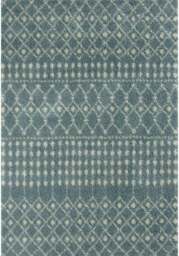 Rackhams Moroccan Duck Egg Blue Shaggy Rug - 1050 - 120X120 cm - thumbnail 2