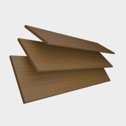 Rackhams Truffle Faux Wood Venetian Blinds with Tapes (130cm Drop) - 260cm - thumbnail 4