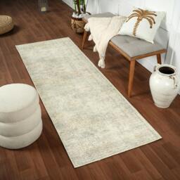 Rackhams Becki Owens Margot-Vintage Blue Pink Green Traditional Boho Rug - 200 x 275 cm - thumbnail 5