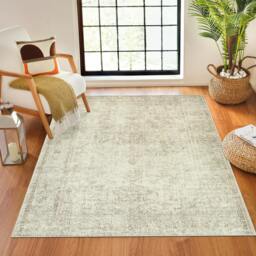 Rackhams Becki Owens Margot-Vintage Blue Pink Green Traditional Boho Rug - 200 x 275 cm - thumbnail 1