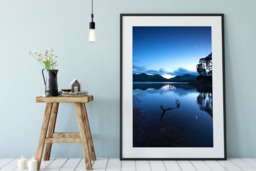 Rackhams The Twilight Lake - Framed Print 30 x 20 inch - thumbnail 1