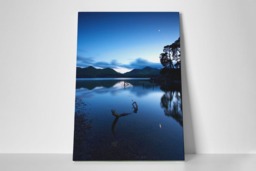 Rackhams The Twilight Lake - Framed Print 30 x 20 inch - thumbnail 3