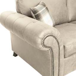 Rackhams Oakland Marble Leather 4 Seater Corner Sofa - Left Hand Facing - thumbnail 6