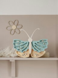 Rackhams Butterfly Lamp in Blue (19x35x5.5 cm) - Blue - One size - thumbnail 2