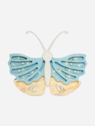 Rackhams Butterfly Lamp in Blue (19x35x5.5 cm) - Blue - One size - thumbnail 1