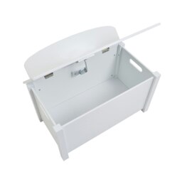Rackhams Kid's Classic White Toy Box - White - thumbnail 4