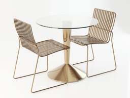 Rackhams Iona Large Round Dining Tables - Gloss White - Gloss White - Black Glass - thumbnail 2