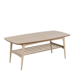 Rackhams Woodstock Coffee Table in Oak - 1 - Natural - Brown