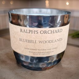 Rackhams 2-Wick Dimpled Black Candles - Smoky Earl - thumbnail 6