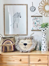 Rackhams Natural Lion Basket - Large - thumbnail 3