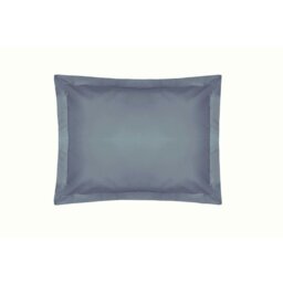 Rackhams 200 Thread Count Egyptian Cotton Oxford Pillowcase - Storm - One Size - Storm - 100% Egyptian Cotton - thumbnail 2