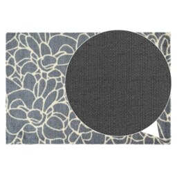 Rackhams Mega Mat Machine Washable Entrance Runner and Doormat Set, Floral - thumbnail 6