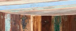 Rackhams Dahila Reclaimed Boat Drum Coffee Table - thumbnail 5