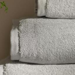 Rackhams Light Grey Supima Cotton Bath Sheet - Single - thumbnail 3