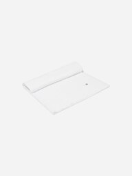 Rackhams Baby Cotton Knitted Blanket in White (93cm) - White - One size - thumbnail 1