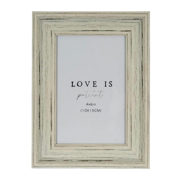 Rackhams Alba Single Photo Frame - White - White - 100% Mixed - image 1
