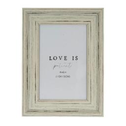 Rackhams Alba Single Photo Frame - White - White - 100% Mixed - thumbnail 1