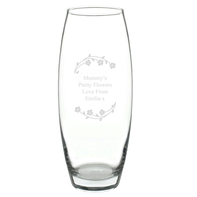 Rackhams Personalised Flower Vase - image 1