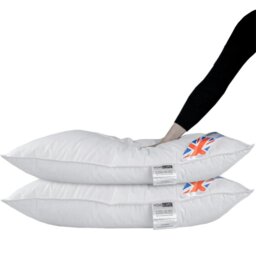 Rackhams Hotel Quality Super Microfibre Pillow Pair