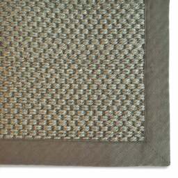 Rackhams Bordered Sage Green Non-Slip Sisal Rug - 160X230 cm - thumbnail 3