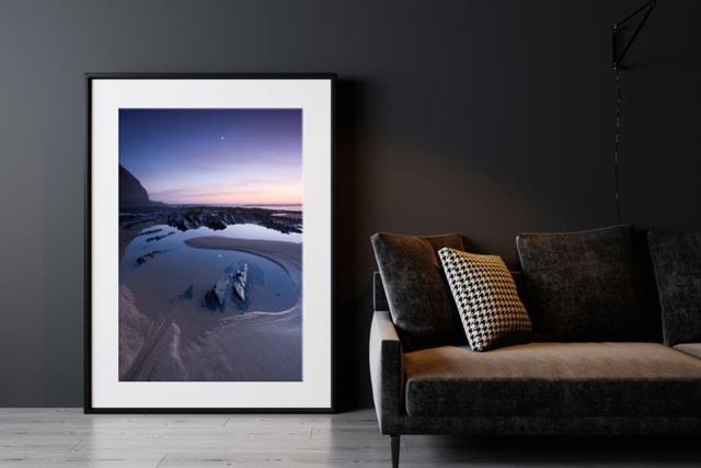 Rackhams Low Tide - Framed Print 16 x 12 inch - image 1