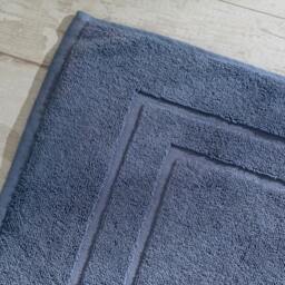 Rackhams Dusky Blue Egyptian Cotton Bath Mat - 2 Pack - thumbnail 2