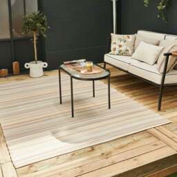 Rackhams Rainbow Outdoor Rug Beige - 1020 - 180X270 cm - thumbnail 5